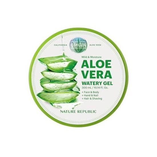NATURE REPUBLIC Гель с алоэ для мягкого увлажнения, банка 300 мл