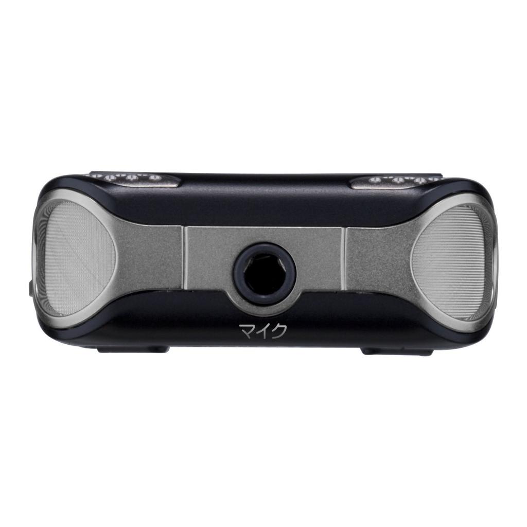 Диктофон OLYMPUS IC VoiceTrek 8 ГБ, совместимый с линейной PCM, оснащенный направленным микрофоном и FM-тюнером BLK Black V-803