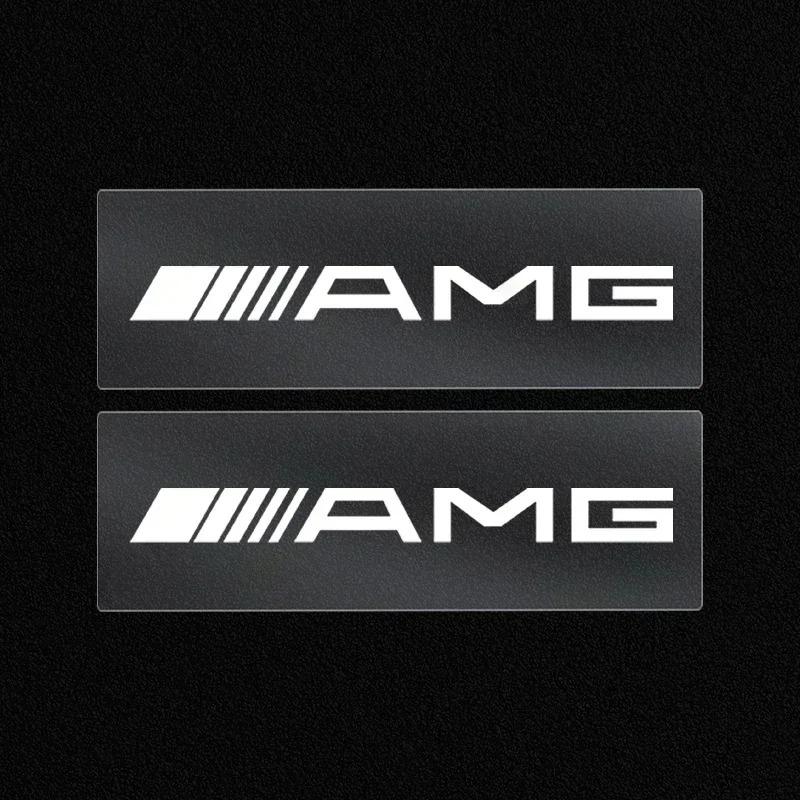 Car Logo Stickers Metal Emblem Interior Random Stickers Steering Wheel Decal Metal Emblem for Mercedes W213 W204 Benz A B W212