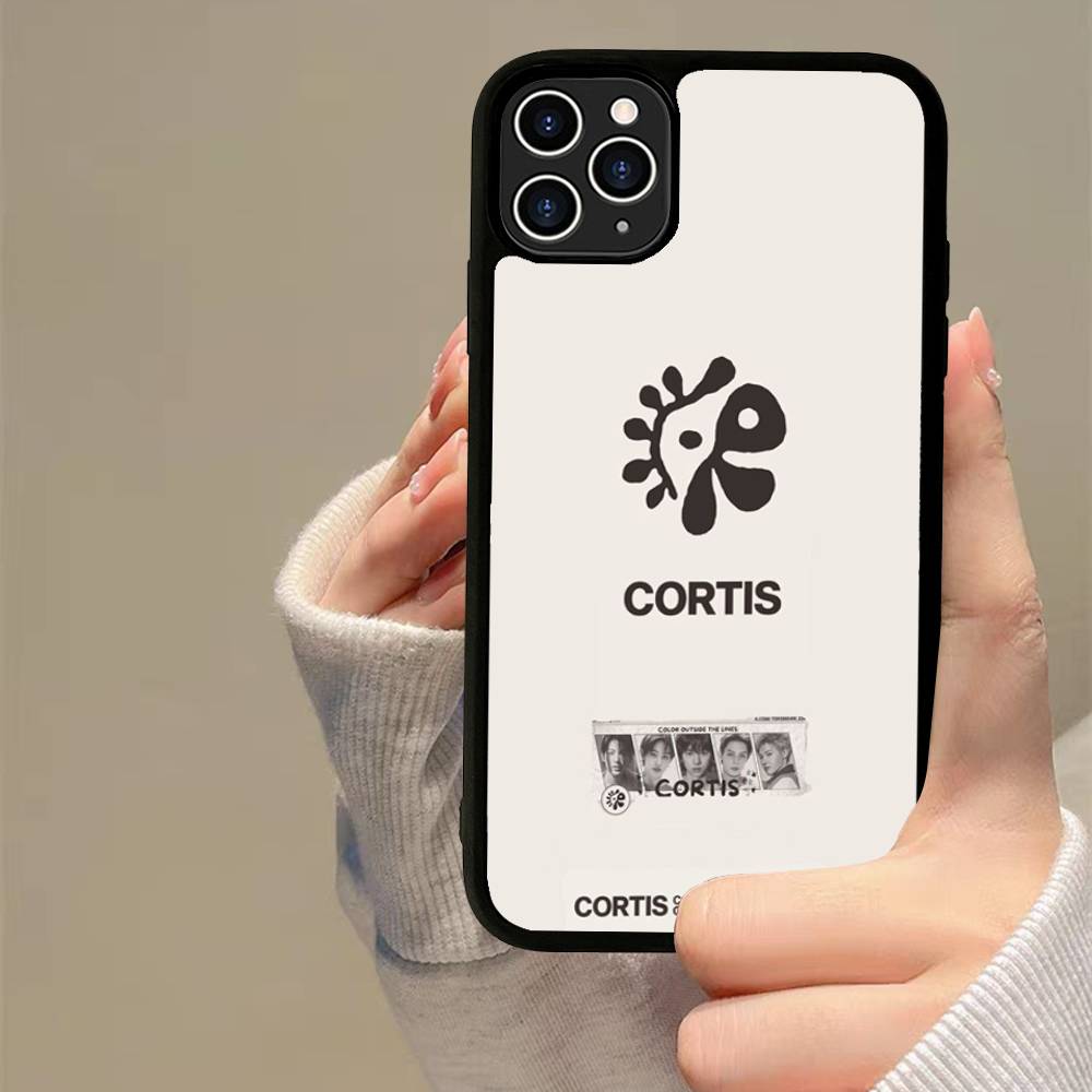 Модная C-CORTIS Для iphone 17 Air 16 15 14 13 12 11 Pro Max TPU+PC Плюс Ударопрочная Задняя Крышка Телефона