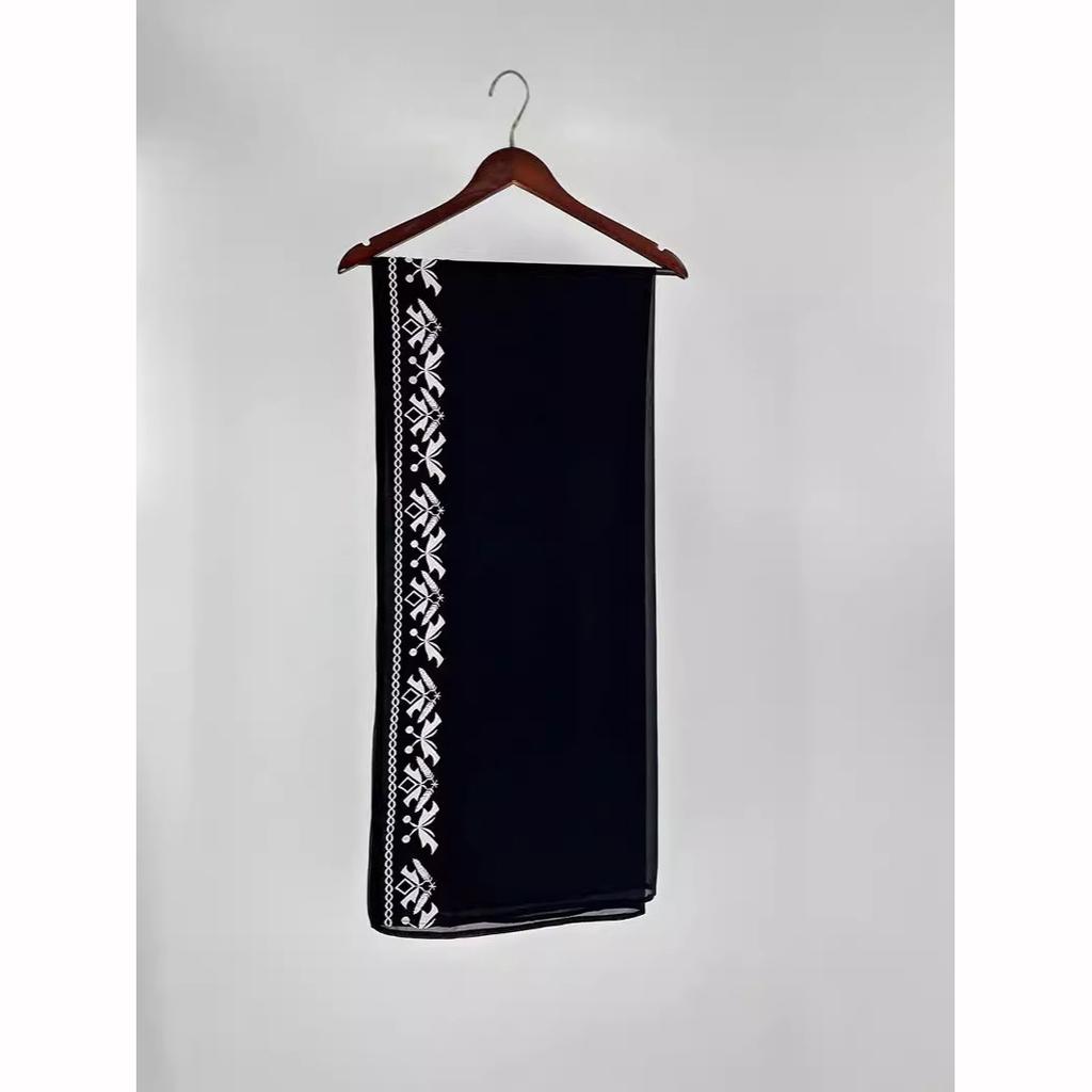 Модная классическая вышитая абайя хиджаб платье кимоно пальто верхняя одежда женская с длинным рукавом свободная арабская мусульманская Дубай марокканская