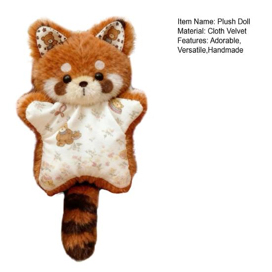 DIY Raccoon Plushie Kit Soft Fabric And Stuffing Create Your Own Cuddle Toy for Car Keychain Decor Creative Gift for Friends Couples