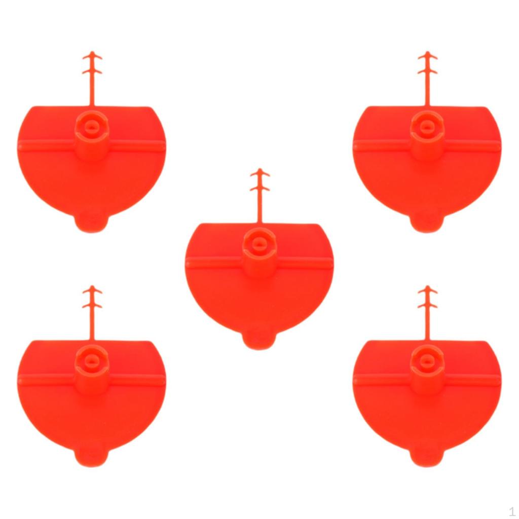 5x Foaming Foam Spray Nozzle Fan Shaped Nozzles Replacement Effective Easy To Use Caulking Tool for