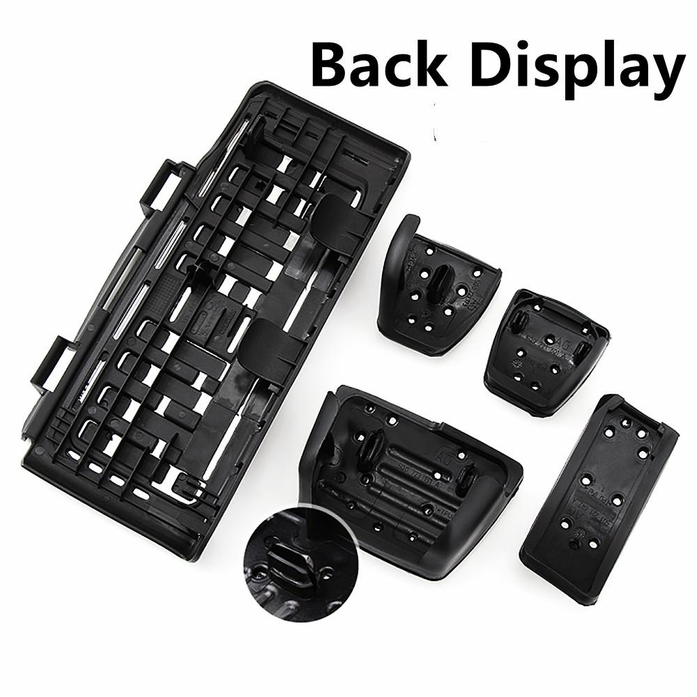 Автоматические педали из нержавеющей стали, чехол для педали газа и тормоза для Volkswagen VW Golf 7 7,5 MK7 MK7.5 Golf7 Golf7.5 Golf 8 MK8 Golf8 LHD