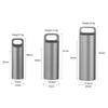 Titanium alloy Waterproof Pill Box Portable Travel Mini Sealed Can Pill Container Small Tool Parts Storage Bottle With Keychain 4