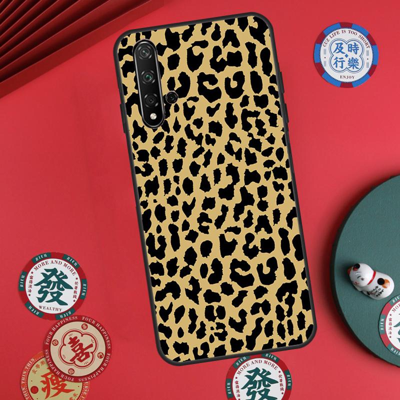 Коричневый леопард Для Huawei Nova 11i 8i 12i 12s 9 10 SE Y60 Y70 Y90 Y72 Y73 Y61 Y91 P60 Pro P30 P40 Lite Чехол