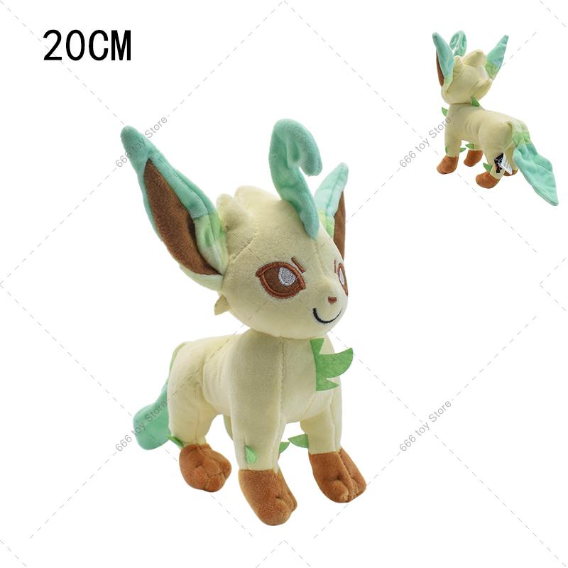 Plush Eevee Vaporeon Jolteon Glaceon Flareon Umbreon Sylveon Espeon Leafeon Stuffed Peluche Dolls Gift Toys