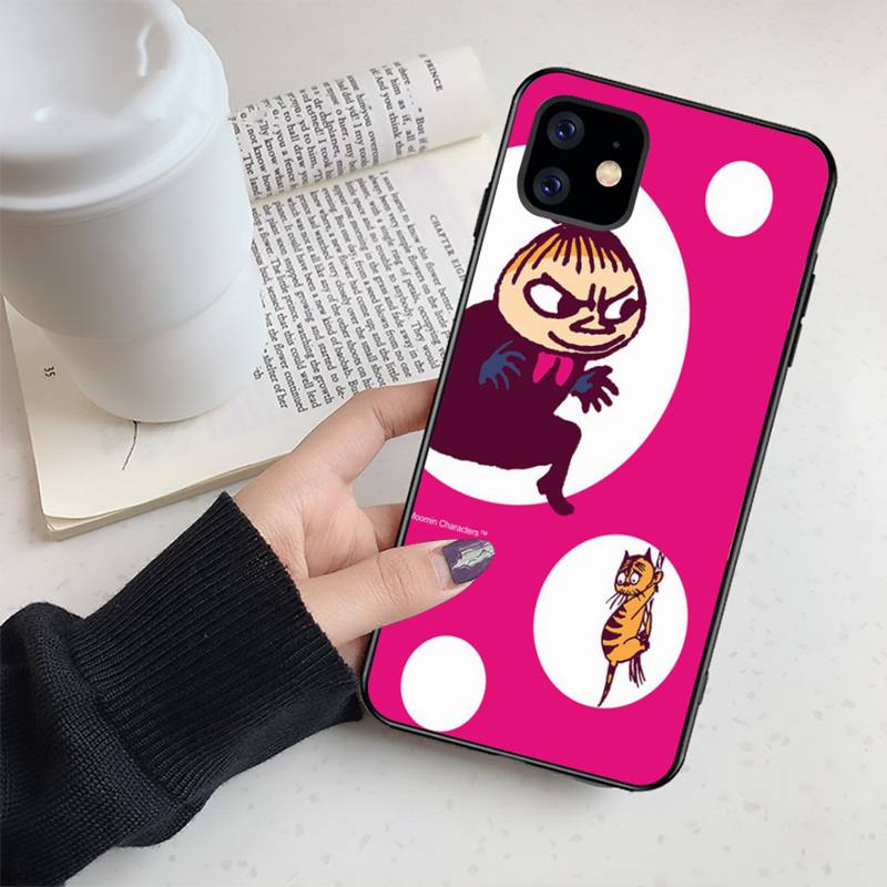 Милый чехол для телефона M-moominS World для Iphone 11 12 13 Pro Max 5S 6S 7 8 Plus X Xr Xs Max Se 2020 13 Mini Case