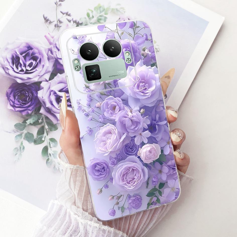 Чехол для Realme GT8 Pro 2025 RMX5210 Популярный Цветок Бантик Мягкий Тонкий Силиконовый Задний Чехол Для Realme GT 8 GT8 RealmeGT8 5G Coque