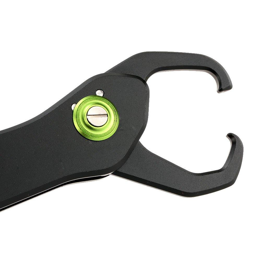 Aluminum Fish Grip Fish Catcher Ultra-Lightweight (Green)