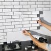 Съемная Для Ремонта Кухонной Стены Легко Чистить Прямо Клеится Декоративная Пленка DIY Декоративная Плитка Настенные Наклейки Обои