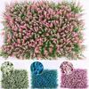 Fake Artificial Lawn Grass Mat Wall Fence Panel Decoration Home Wedding Decor