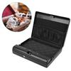 Portable Safe Valuables Jewelry Storage Box Digital Password and Spare Key Lock