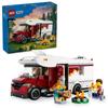 LEGO City Camper Праздничная игрушка Подарок на день рождения Блок Развивающий Мальчики Девочки Дети 6 лет 7 лет 8 лет Автомобиль Мини-машина 60454