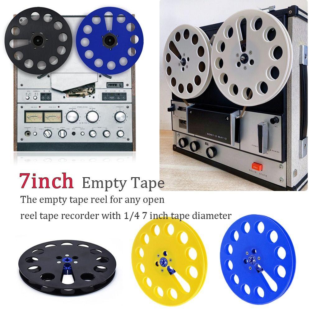 7inch Recording Takeup Reel Spare Parts Empty Tape Reel for TEAC/ReVox Studer Recording Equipment