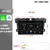 Android 14 Bluetooth беспроводной CarPlay сенсорный экран стерео автомобильный радиоприемник мультимедийный плеер навигация 4G GPS для Mazda CX-7 2008-2015