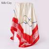 High-quality Luxurious Silk Scarves Headband Scarfs Neck Scarf For Women Chain Silk Scarf Women's Decorative Shawl