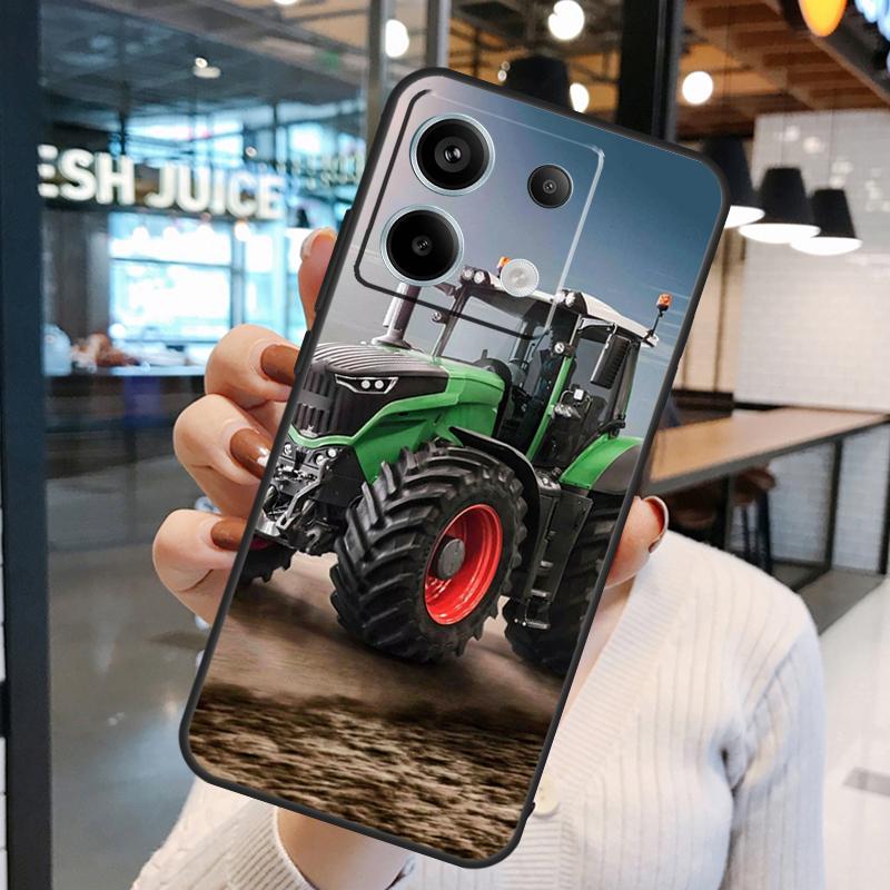 Чехол-трактор для Xiaomi Redmi Note 11 9 10 12 13 14 15 Pro Plus Redmi 15 15C 10C 12C 13C 14C