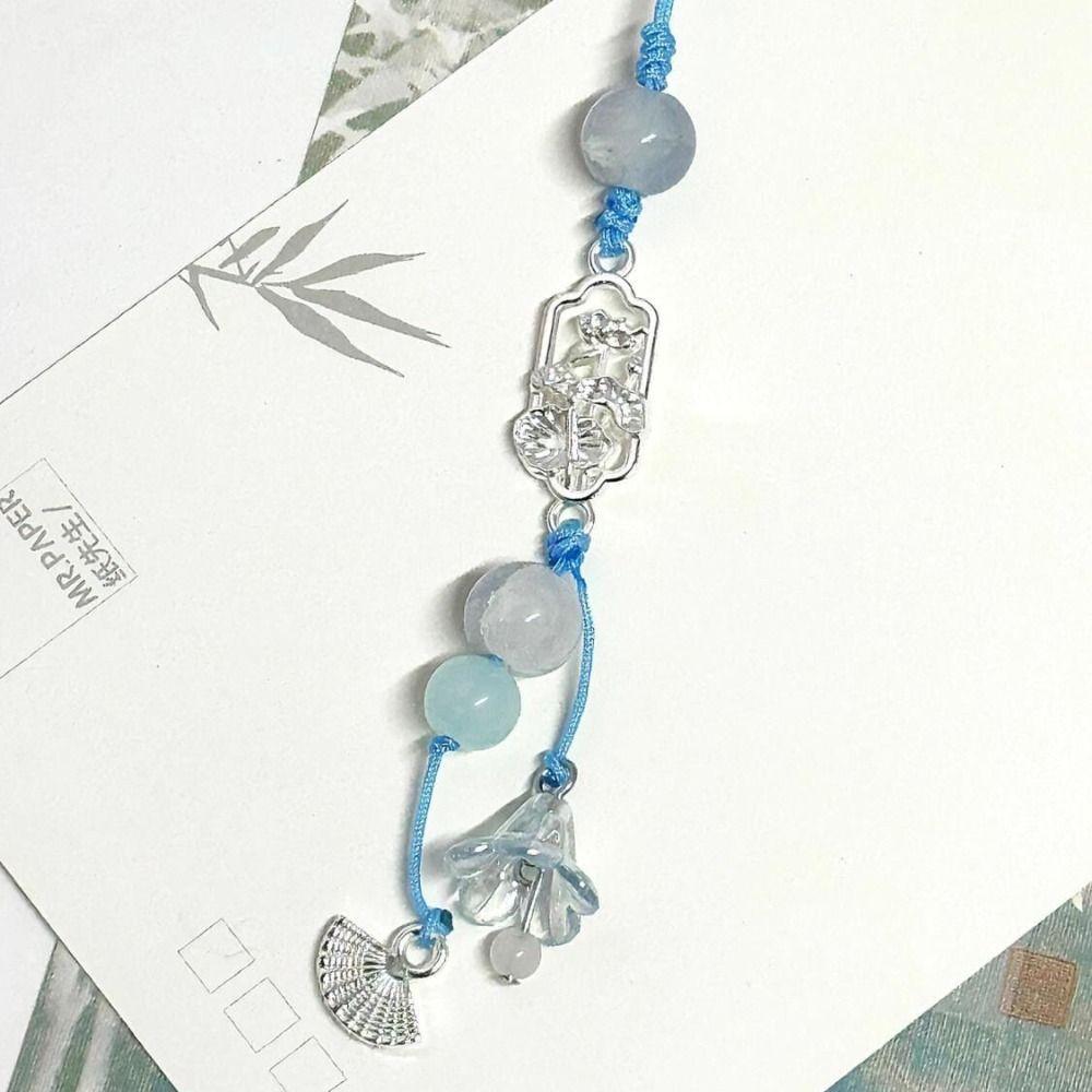 Rabbit Mobile Phone Lanyard Anti-loss Cell Phone Strap Phone Rope Bead Phone Chain Telephone Decor
