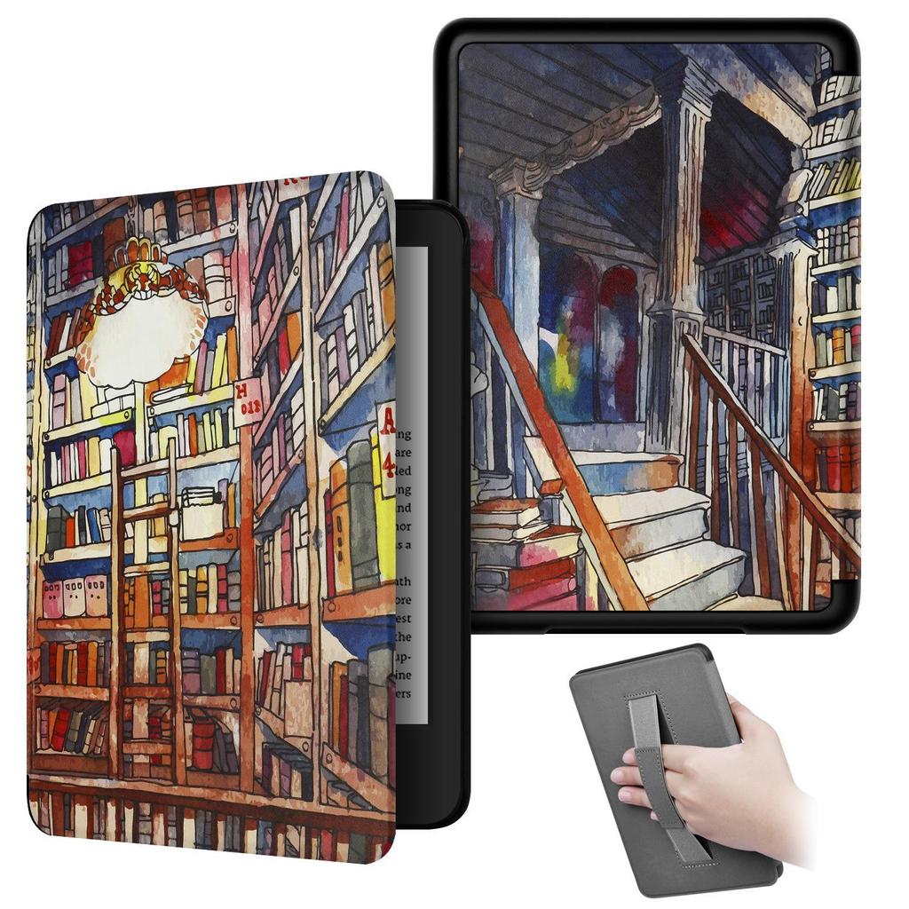 «Многоцветный защитный кожаный чехол Kindle 2024 для электронной книги 11-го поколения»