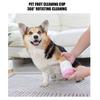 Чашка для мытья лап собаки Мягкая силиконовая щетка для мытья лап Портативное полотенце для питомцев Собачья лапомойка Ведро для мытья лап Собачья лапомойка