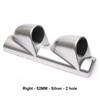 52mm 60mm Universal Car 2 Hole Left/Right Hand  Auto Dual Holes A-Pillar Holes Double Hose Guage Holder Pod Modified Instrument