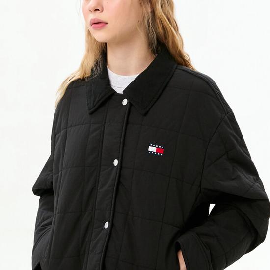 Tommy Jeans Women's Cropped Quilted Jacket T32G0WJC10TWL1