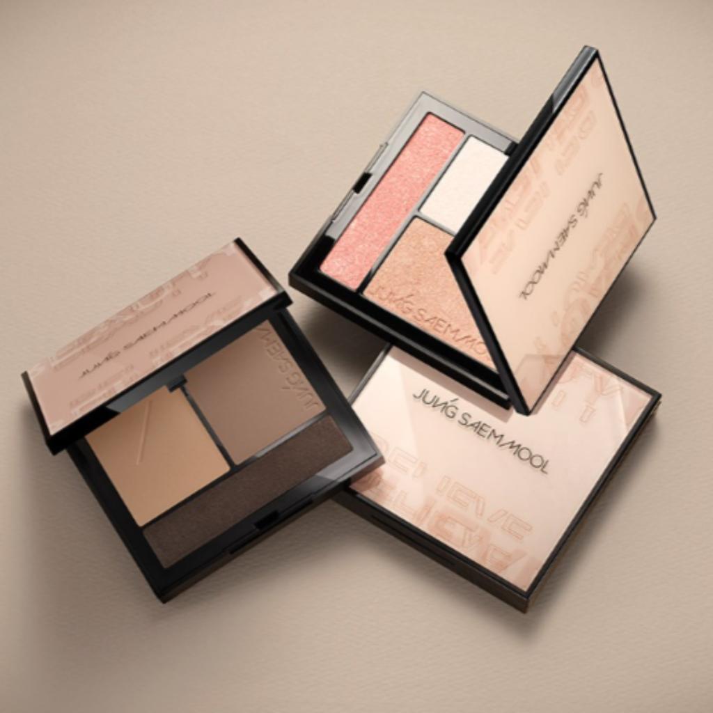 JUNG SAEM MOOL Artist Face Palette Highlighter | Presenting Hydrated Texture, Brightening, Smoothing Texture