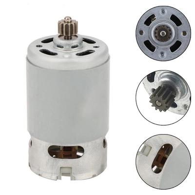Для GSR 1440-li Мотор Серебристый Запасная часть 12 Зубьев 2609199378 DC Для Аккумуляторной Дрели Для GSR1440-LI TSR1440-LI Металл