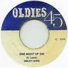 7inch Record SMILEY LEWIS - One Night Of Sin / Real Gone Lover Oldies 45 Jamaica Blues