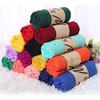 Women's Scarf Shawl Women's Fashion Headscarf Muslim Headscarf Plain Color