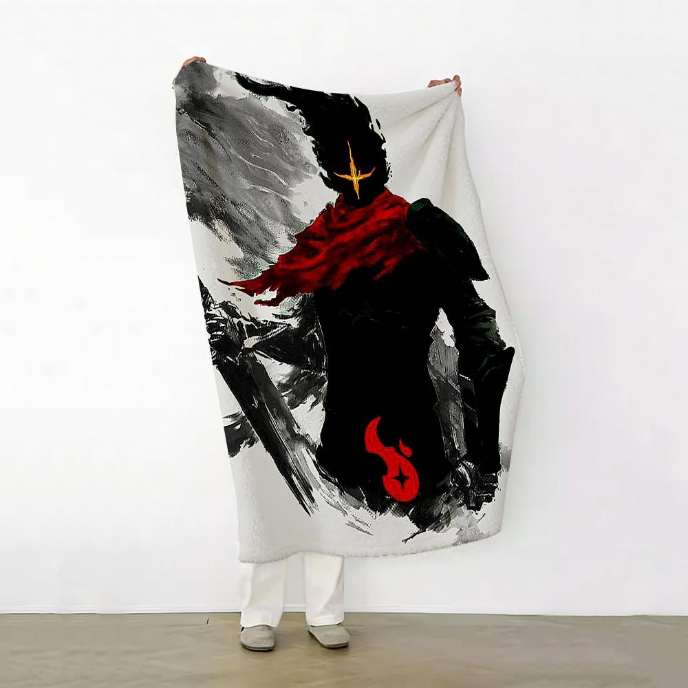 Game D Dead C Cells Throw Soft Warm Flannel Fleece Throw Blanket for Sofa Bed Travel Home