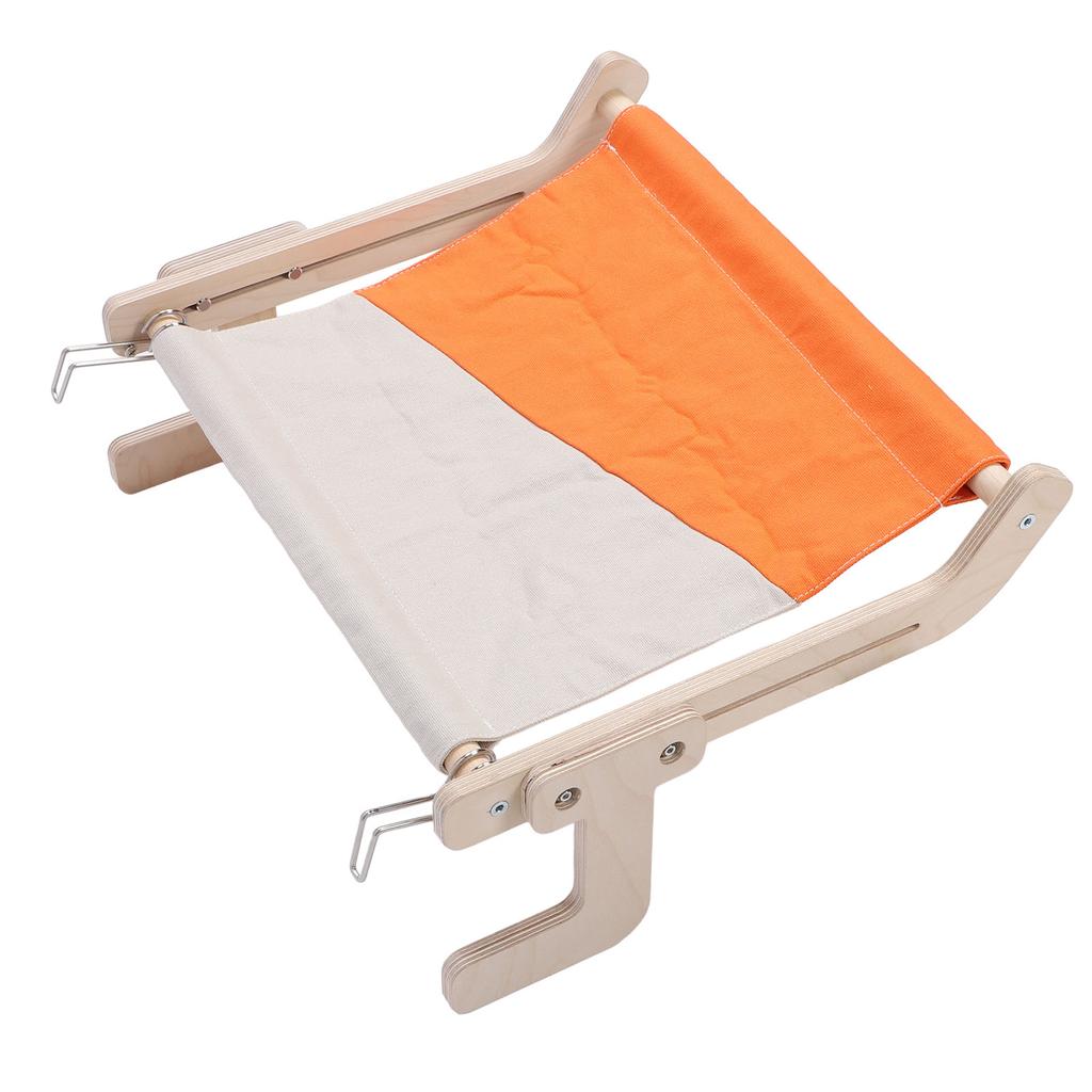 Cat Window Perch Wood Window Hanging Pet Hammock Sturdy Frame Cat Sleeping Bed Seat Shelves for