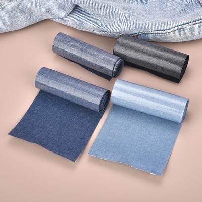 8X51 см Винтажная Хлопковая Синяя Джинсовая Ткань Для DIY Одежды Кукол Сумки Джинсовой Кепки Фартука Поделок Ручного Ремонта Заплатки для Заплатки