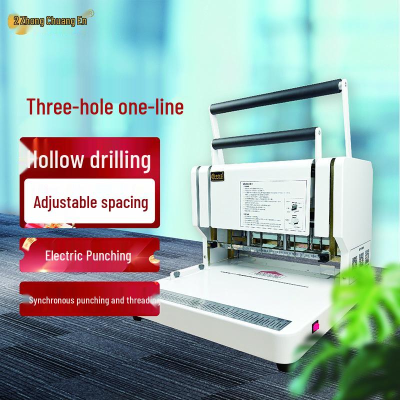 CN-CD3130 Electric Document Binding Machine CN plug (adapter included)