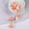 Colorful Hanfu Hair Accessories Tassel Flower Hairpin Sweet Chinese Style Hair Clip  Women