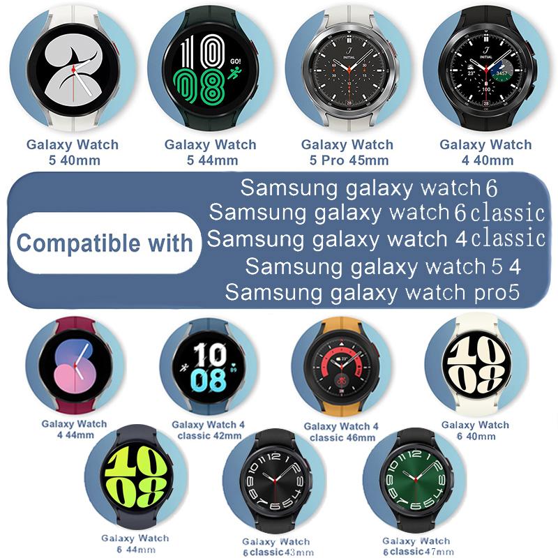 Milanese Loop band For Samsung Galaxy Watch 7 6 5 pro 4 40mm 44mm Metal Bracelet correa Galaxy Watch 4 6 Classic 47mm 46mm Strap