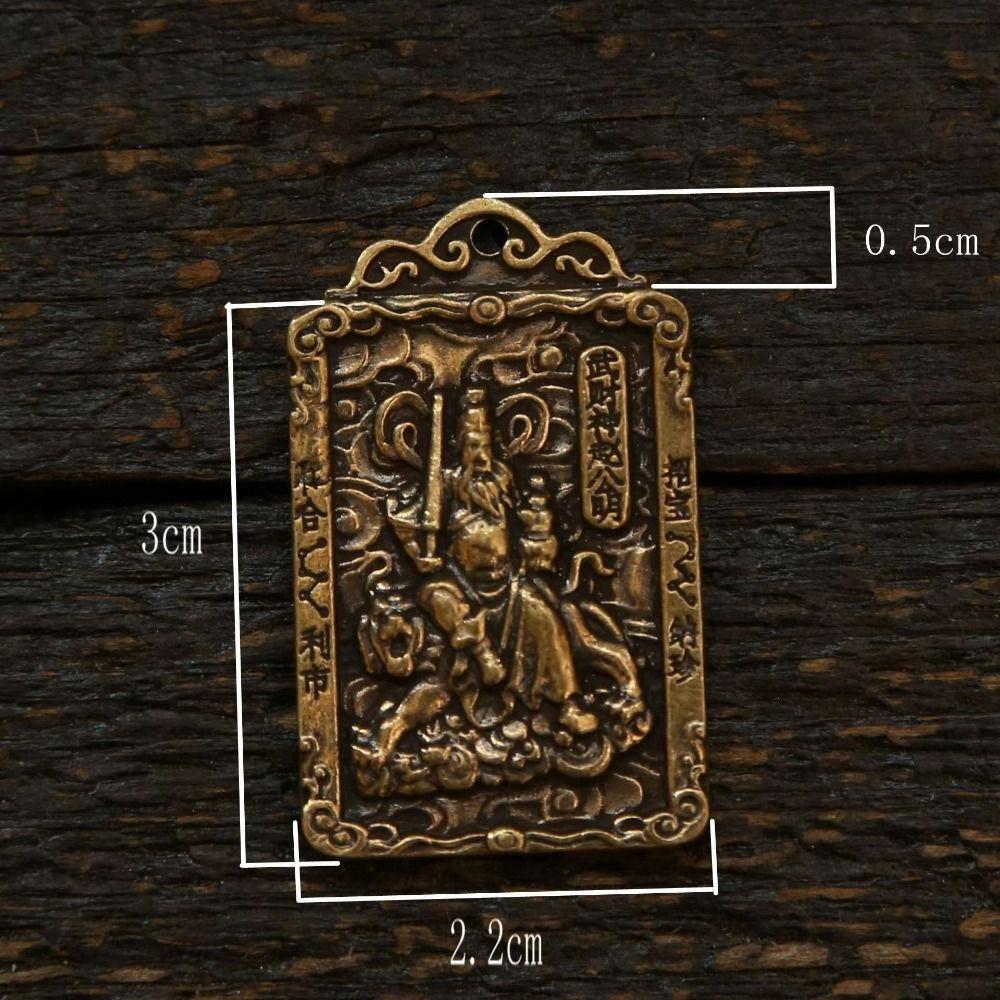 Амулет-брелок со знаком зодиака, металлический кулон с восемью богами-хранителями в китайском стиле, пять императоров, деньги