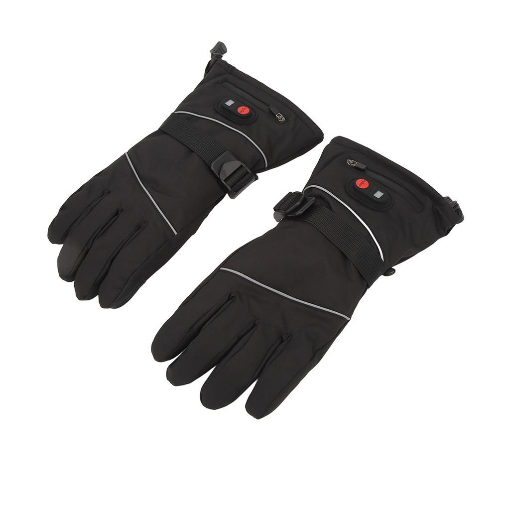 Heating Gloves Electric Touchscreen Heated Gloves Waterproof Windproof Warm Keeping Gloves for