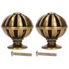 2Set Cabinet Knob Birdcage Hollow Closet Cabinet Drawer Knob из цинкового сплава для дома