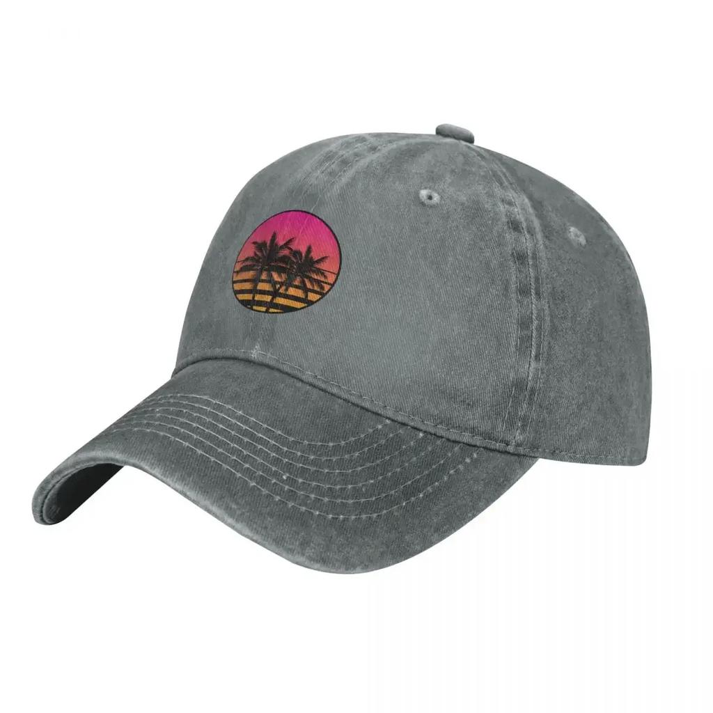 Retrowave 3 Cowboy Hat Hat Baseball Cap Hat Luxury Brand Women's Beach Outlet 2024 Men's
