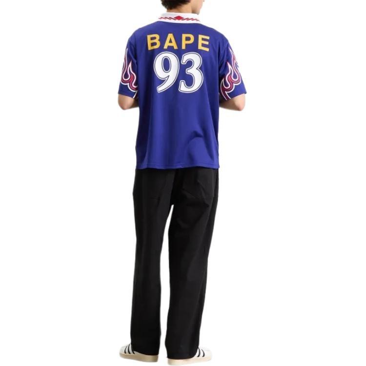 adidas X Bape SSL Flame 'Japan Blue' Мужские KF4914