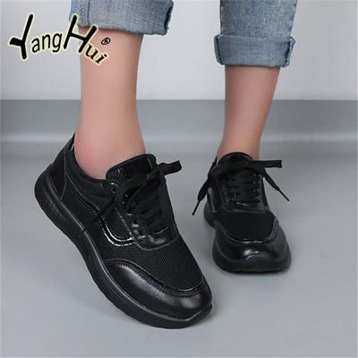 2024 Новые Кроссовки Женские Сетчатые Дышащие Повседневные Легкие Женские Кроссовки Из Вулканизированной Мягкой Кожи Сращивание Модные Весна Осень