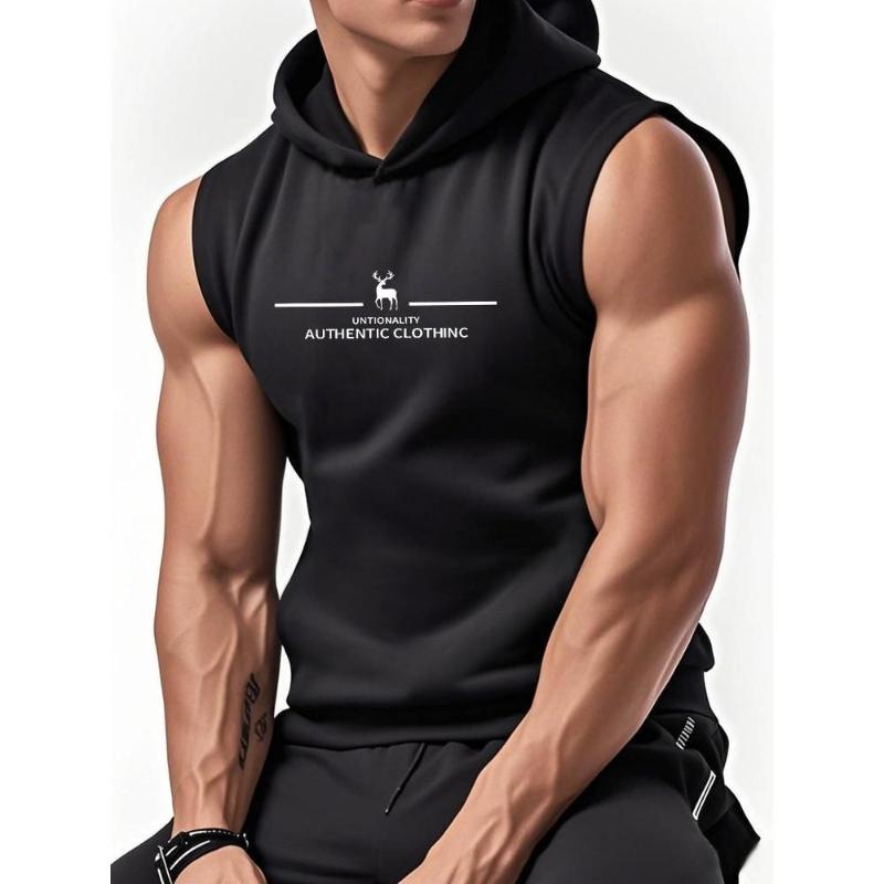 Идеально для тренировок в зале и восстановления после спорта, быстросохнущая и мягкая, мужская фитнес-майка