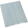 Большие прозрачные овальные sealing stickers (4 x 2 см), 200 штук, герметизирующие наклейки коммерческого качества с прорезью.