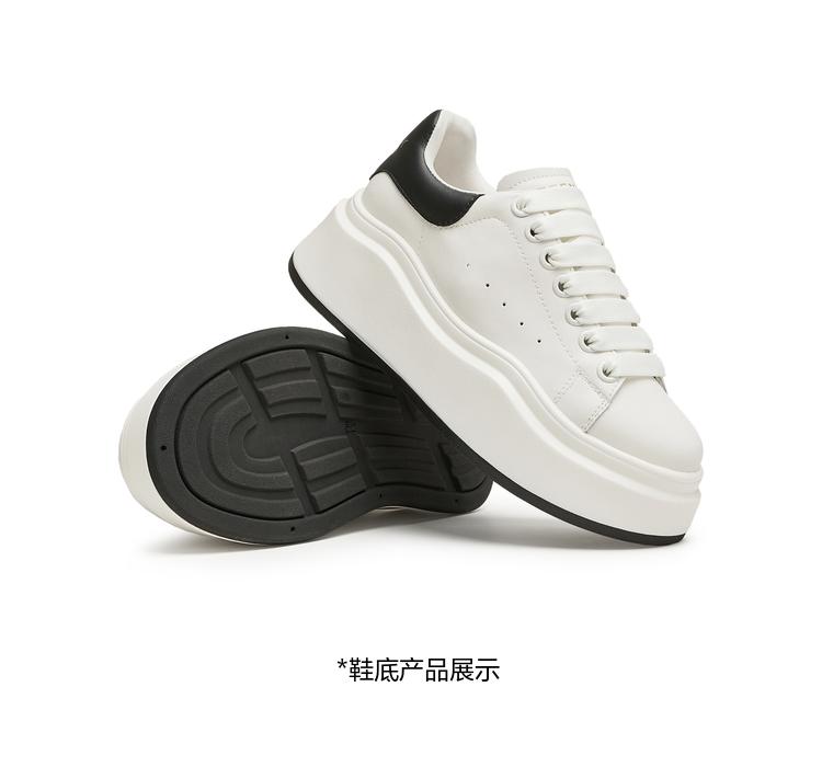 Tianmei Yi 2024 Autumn New Style Shopping Mall Same Style Sports Women's White Shoes BJ421CM4