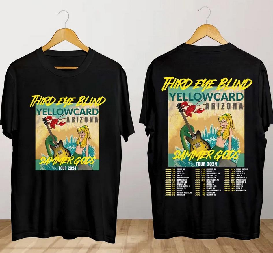 Third Eye Blind 2024 Summer Gods Tour Two Sides Shirt