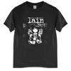 New Arrived Mens T Shirt Serial Experiments Lain Tshirt Men Cotton Harajuku Japan Manga Iwakura Tees Homme Black T-shirt