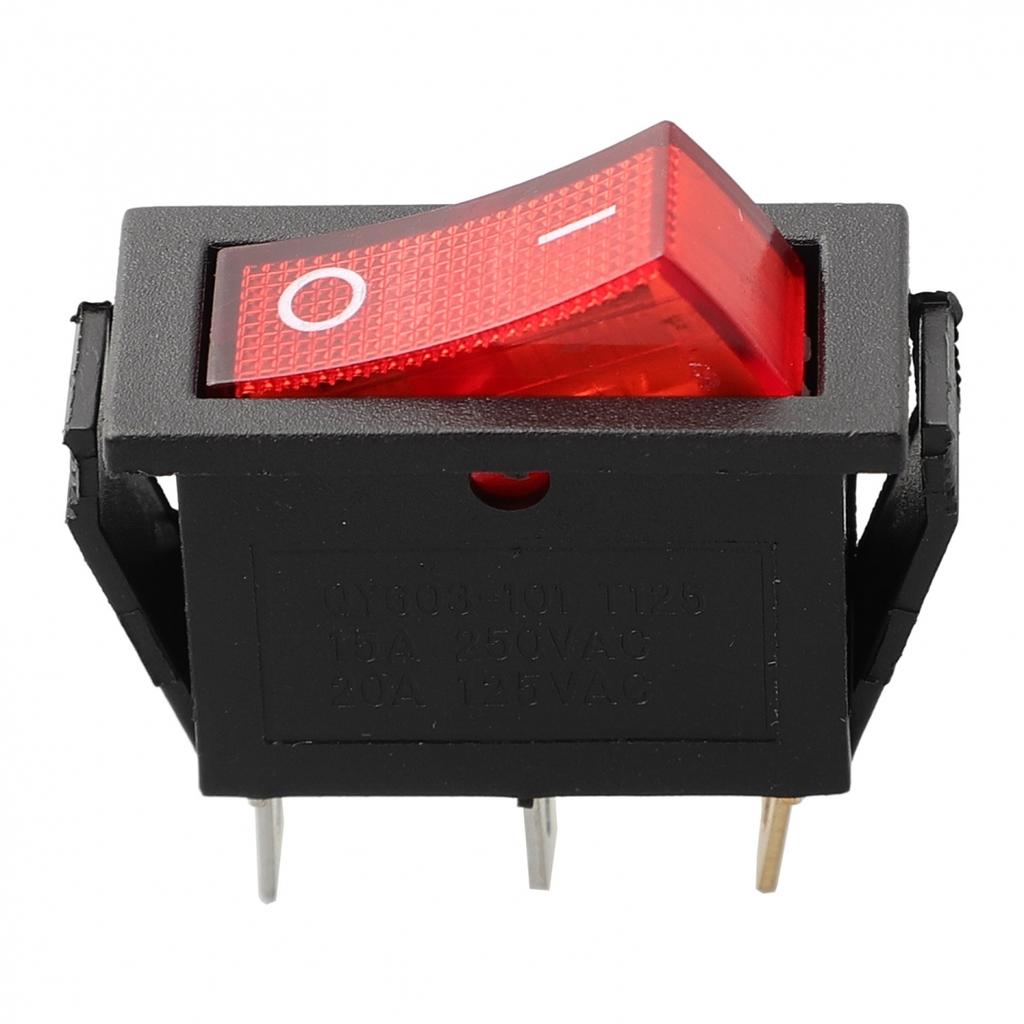 Переключатель ON/OFF с замком и индикатором Красный Желтый Синий Зеленый