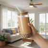 500/600 ML Glass Drink Cup With Straw and Lid Bubble Tea Cup Glass Can Shaped Cups  Milk Tea